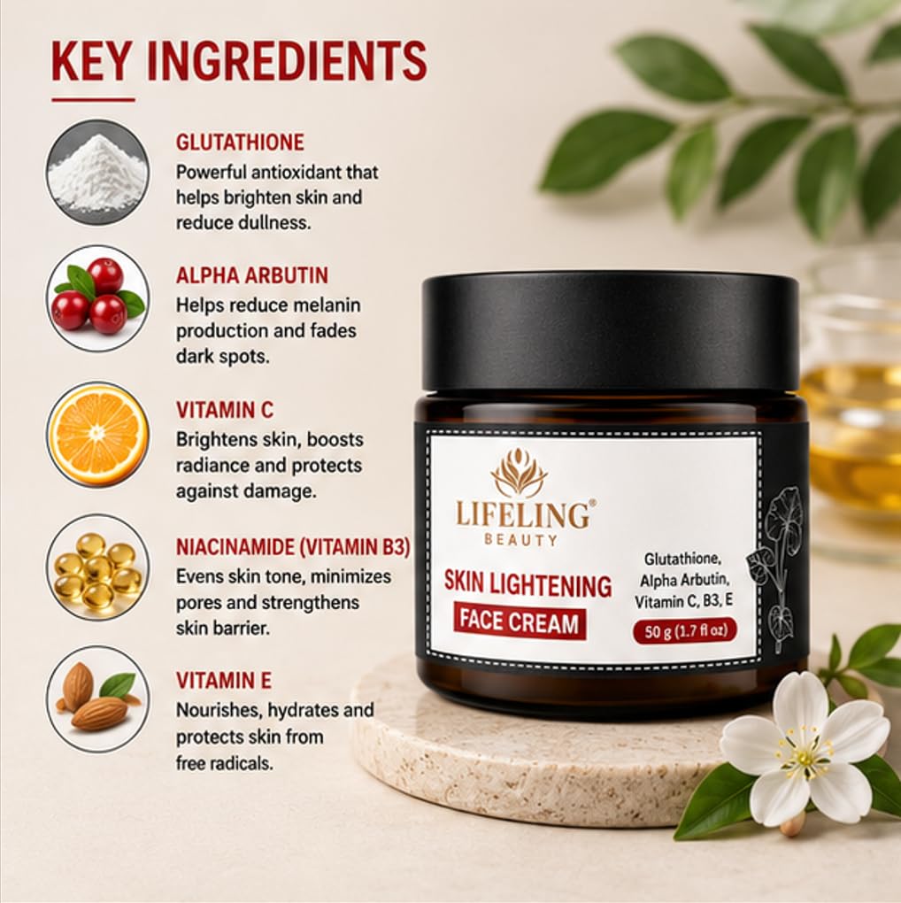Lifeling Beauty Face Cream, Rapid Wrinkle Repair, Regenerating Anti Aging, 50 g (Skin Lightening Cream)